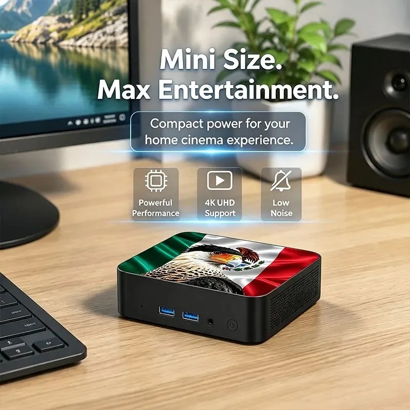 جهاز كمبيوتر صغير بعلم المكسيك - مراجعة Pc Gaming Intel وسعره