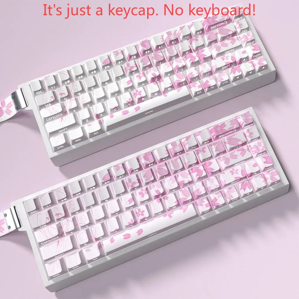 74 مفتاحًا PBT Nakano Sanjiu أ - مراجعة Pc Gaming Pink وسعره
