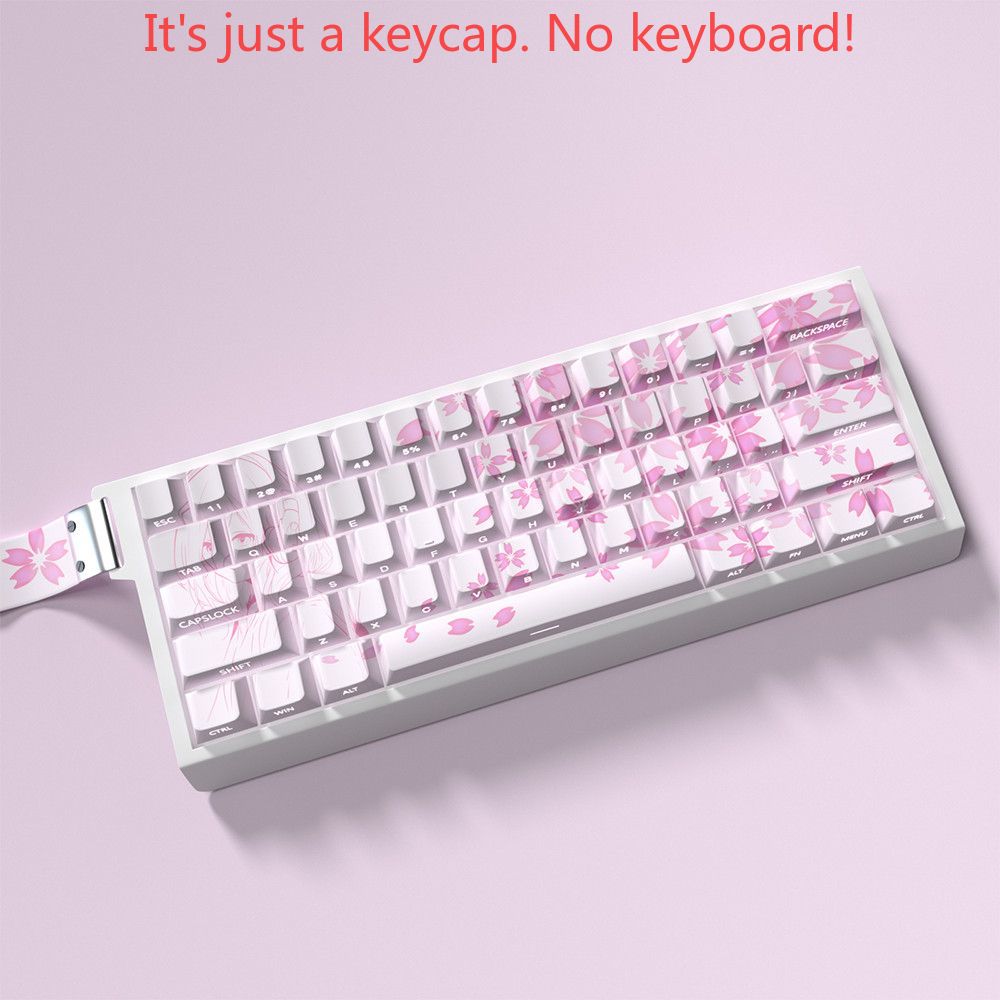 74 مفتاحًا PBT Nakano Sanjiu أ - مراجعة Pc Gaming Pink وسعره